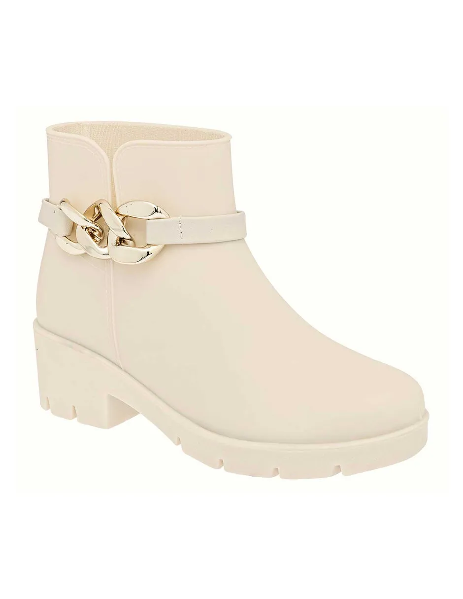 Botas de lluvia Exterior Sintético Color Beige  Para Mujer  De RBBASICS